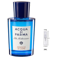 Acqua di Parma Blu Mediterraneo Arancia Di Capri Eau de Toilette Sample for Everyone