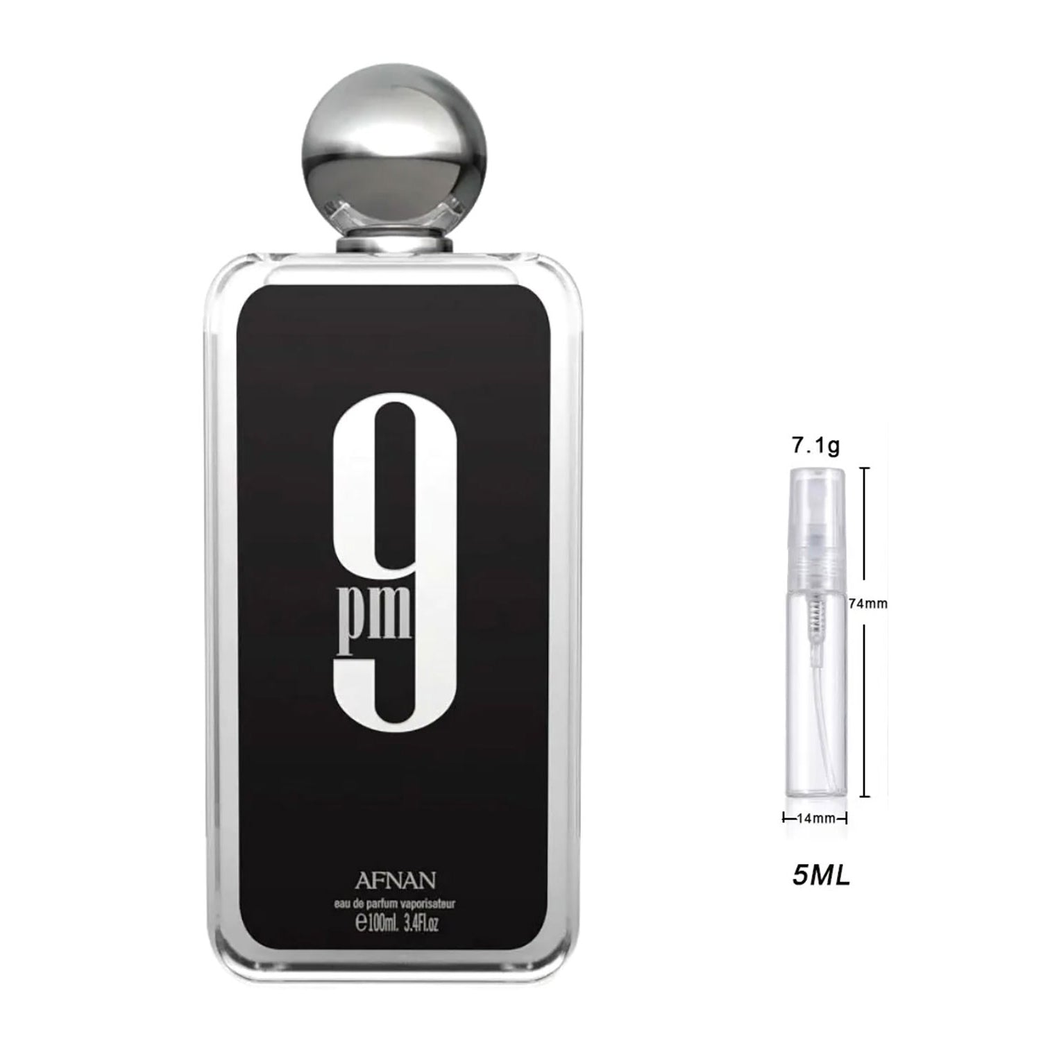 Afnan 9pm Eau de Parfum Sample for Him