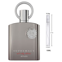 Afnan Supremacy Not Only Intense Extrait de Parfum Sample for Him