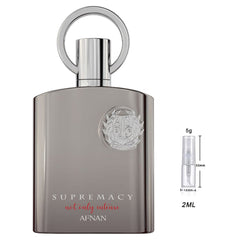 Afnan Supremacy Not Only Intense Extrait de Parfum Sample for Him