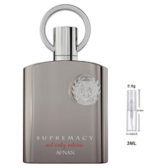 Afnan Supremacy Not Only Intense Extrait de Parfum Sample for Him