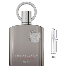 Afnan Supremacy Not Only Intense Extrait de Parfum Sample for Him