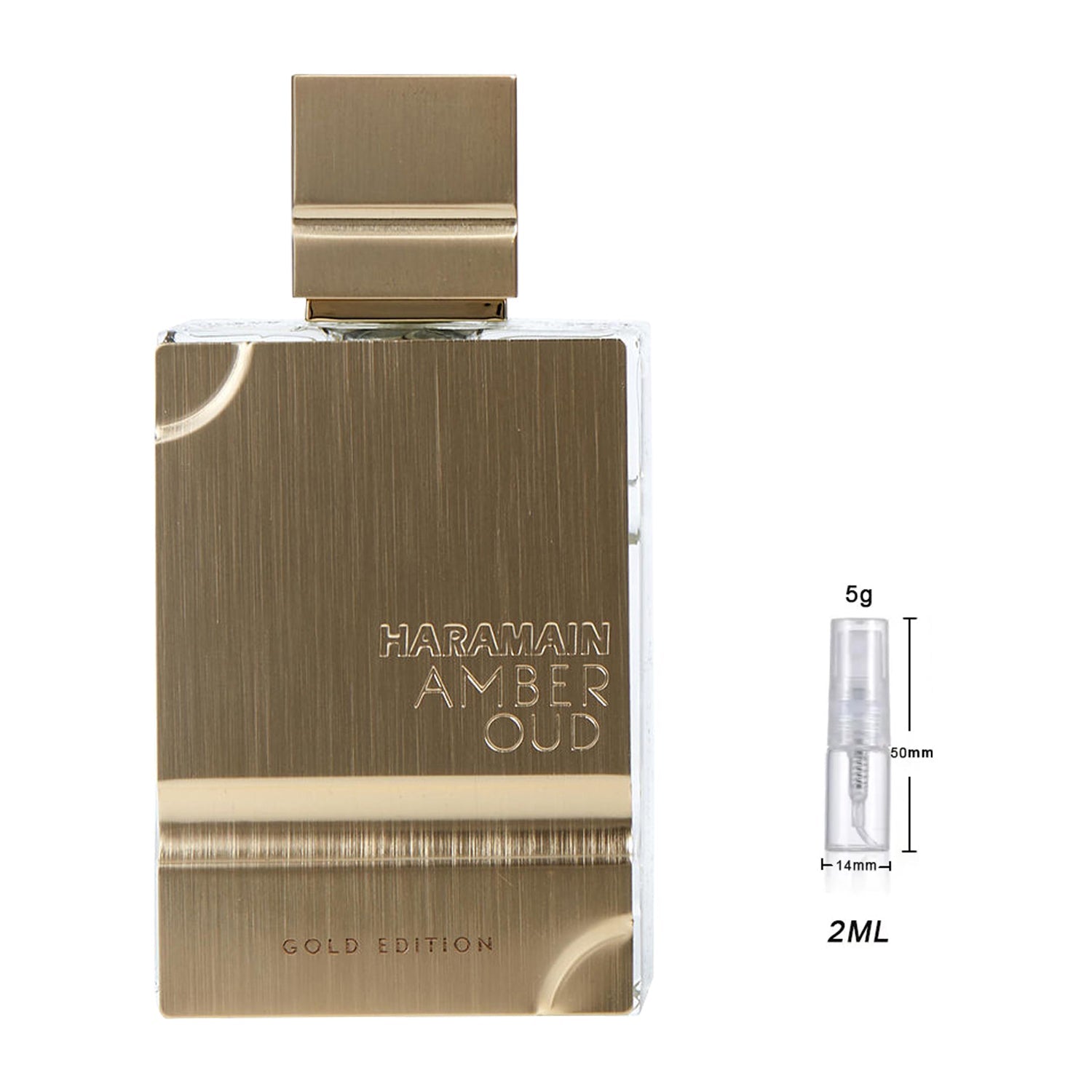 Al Haramain Amber Oud Gold Edition Eau de Parfum Sample for Everyone