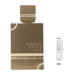 Al Haramain Amber Oud Gold Edition Eau de Parfum Sample for Everyone