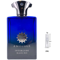 Amouage Interlude Black Iris Man Eau de Parfum Sample for Him