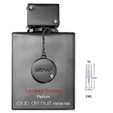 Armaf Club de Nuit Intense Man Parfum LIMITED EDITION Sample for Him