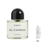 BYREDO Bal D'Afrique Eau de Parfum Sample for Everyone