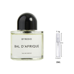 BYREDO Bal D'Afrique Eau de Parfum Sample for Everyone