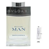 Bvlgari Man Rain Essence Eau de Parfum Sample for Him