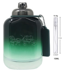 Coach Green Eau de Toilette Sample for Him