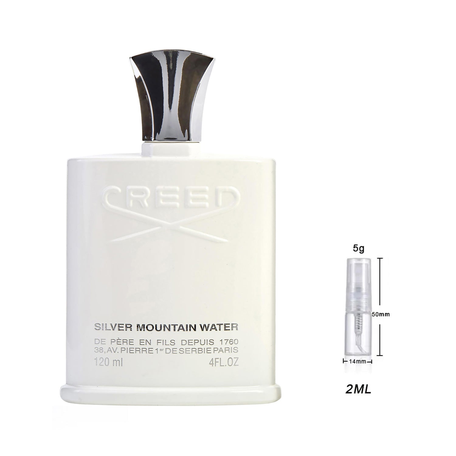 Creed Silver Mountain Water Eau de Parfum Sample for Everyone