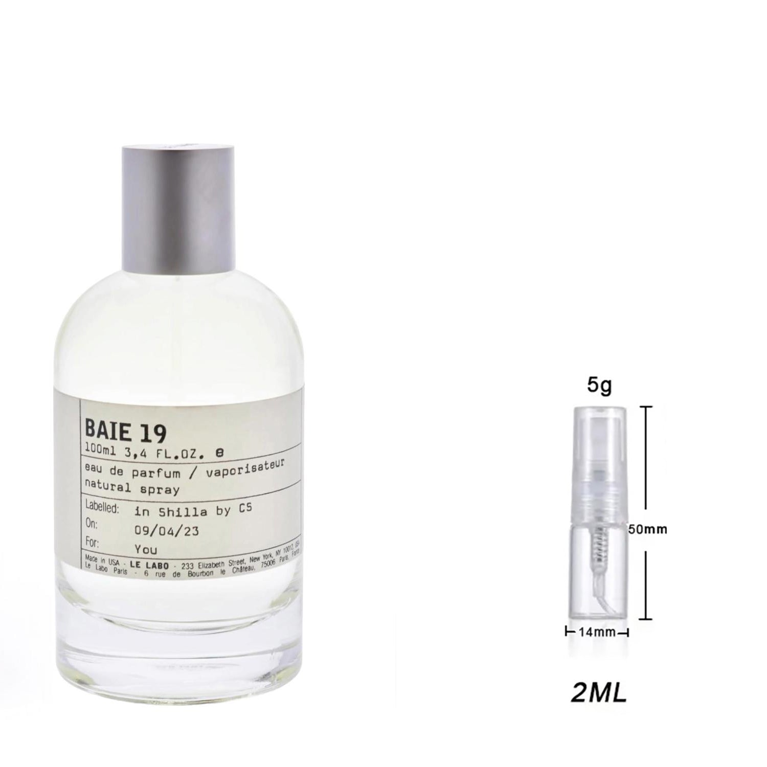 Le Labo Baie 19 Eau de Parfum Sample For Everyone_2ml.jpg