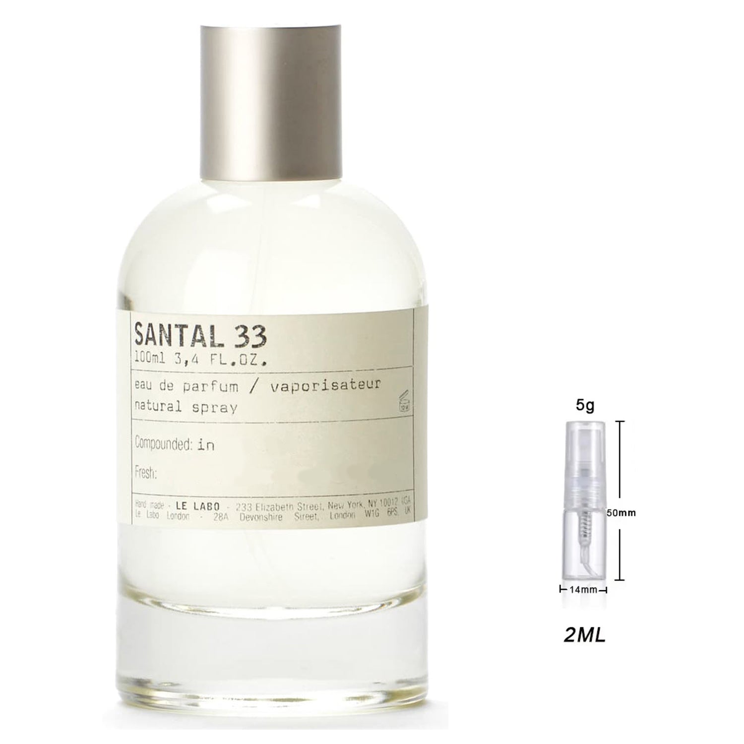 Le Labo Santal 33 Eau de Parfum Sample for Everyone