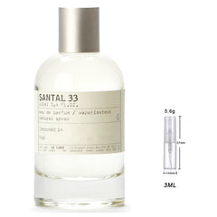 Le Labo Santal 33 Eau de Parfum Sample for Everyone