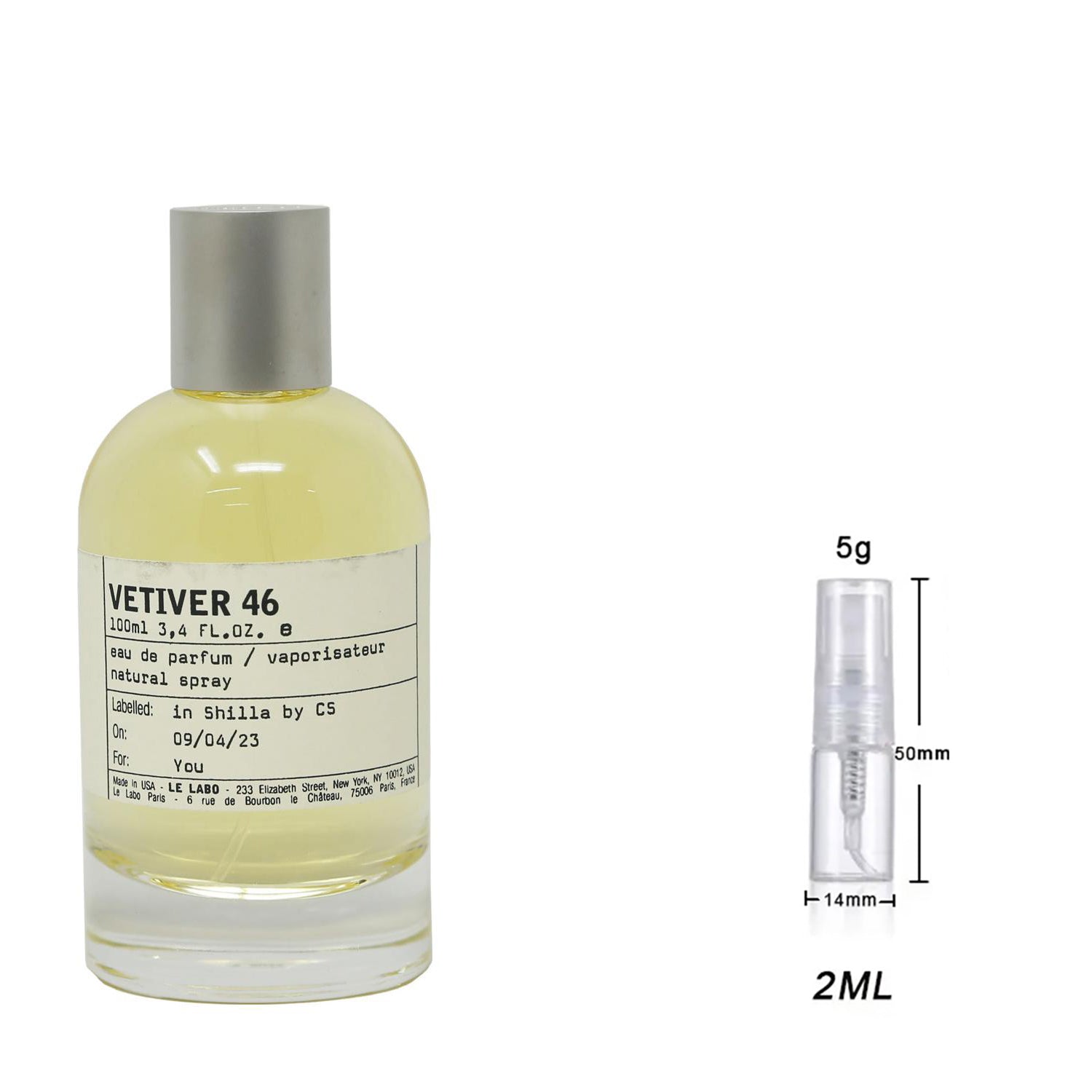 Le Labo Vetiver 46 Eau de Parfum Sample For Everyone_2ml.jpg