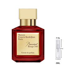 Maison Francis Kurkdjian Baccarat Rouge 540 Extrait de Parfum Sample for Everyone