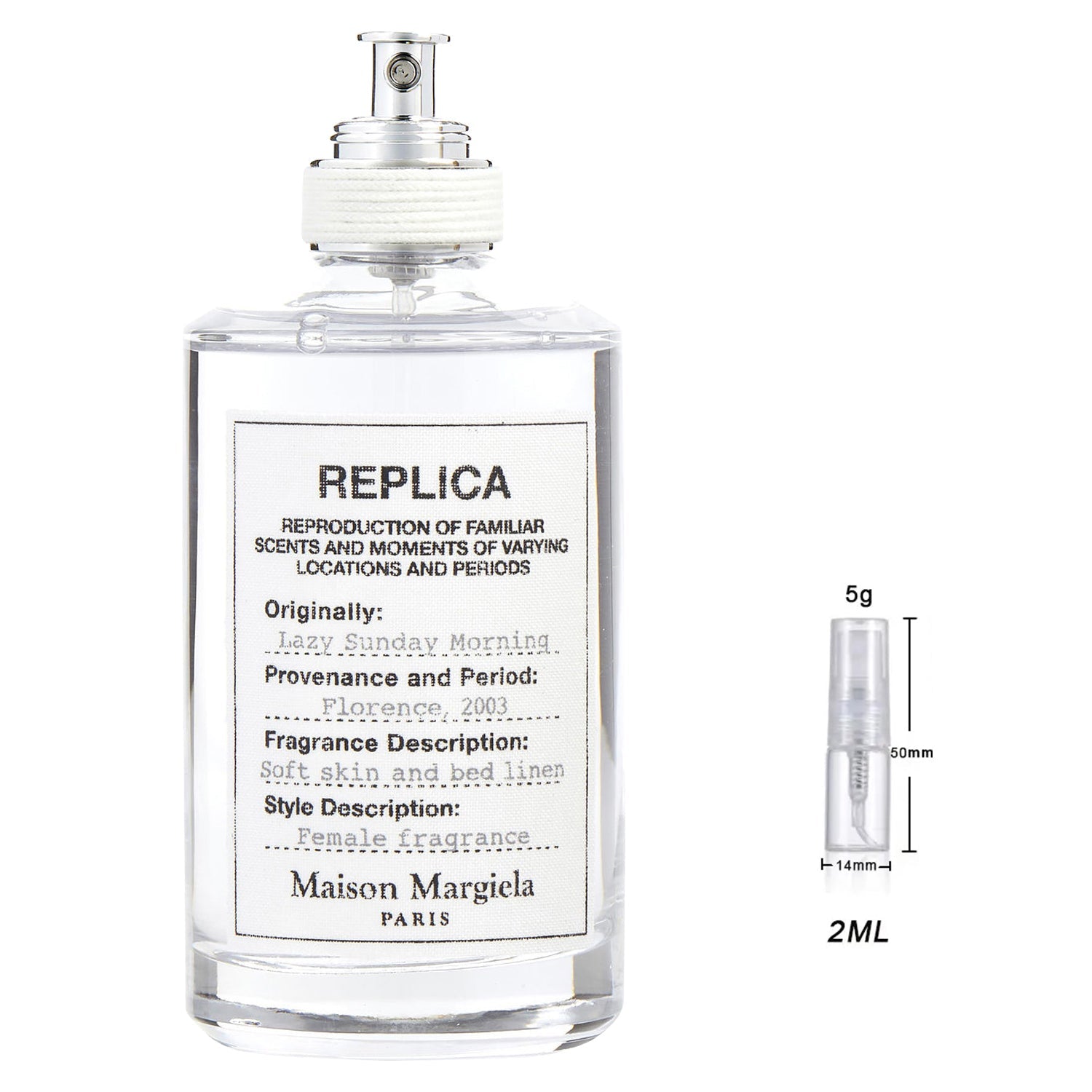 Maison Margiela REPLICA Lazy Sunday Morning Eau de Toilette Sample for Everyone