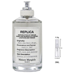 Maison Margiela REPLICA When the Rain Stops Eau de Toilette Sample for Her