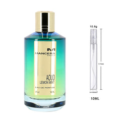 Mancera Aoud Lemon Mint Eau de Parfum Sample for Everyone