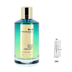 Mancera Aoud Lemon Mint Eau de Parfum Sample for Everyone