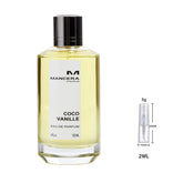 Mancera Coco Vanille Eau de Parfum Sample for Everyone
