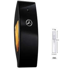 Mercedes Benz Club Black Eau de Toilette Sample for Him