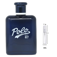 Ralph Lauren Polo 67 Eau de Toilette Sample for Him