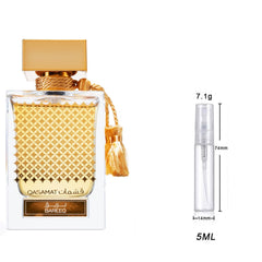 Rasasi Qasamat Bareeq Eau de Parfum Sample For Everyone_5ml.jpg