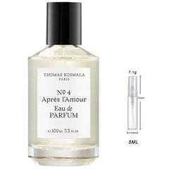 Thomas Kosmala No. 4 Apres L'Amour Eau de Parfum Sample for Everyone