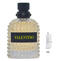 Valentino Uomo Born In Roma Yellow Dream Eau de Toilette Sample for Him