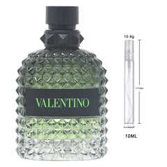 Valentino Uomo Born in Roma Green Stravaganza Eau de Toilette Sample for Him
