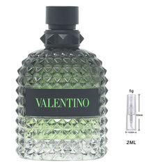 Valentino Uomo Born in Roma Green Stravaganza Eau de Toilette Sample for Him
