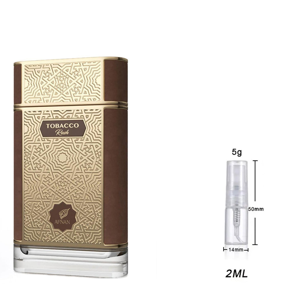 tobacco rush Afnan Tobacco Rush Eau de Parfum Sample For Everyone – ScentVial