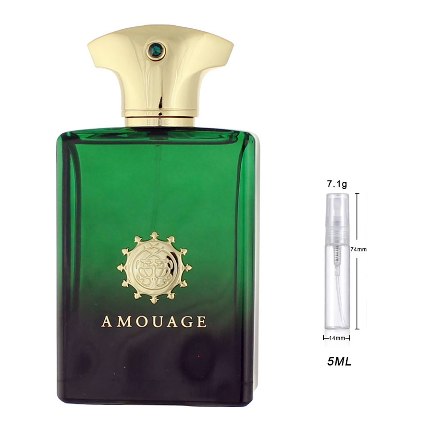 Amouage Epic Man Eau de Parfum Sample for Him