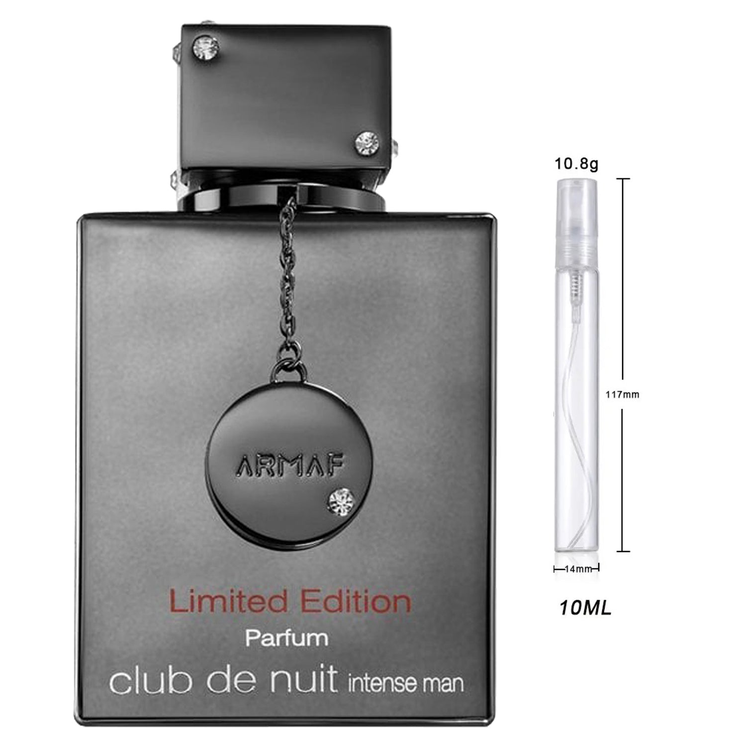 Armaf Club de Nuit Intense Man Parfum LIMITED EDITION Sample for Him