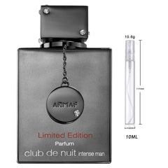 Armaf Club de Nuit Intense Man Parfum LIMITED EDITION Sample for Him