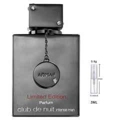 Armaf Club de Nuit Intense Man Parfum LIMITED EDITION Sample for Him