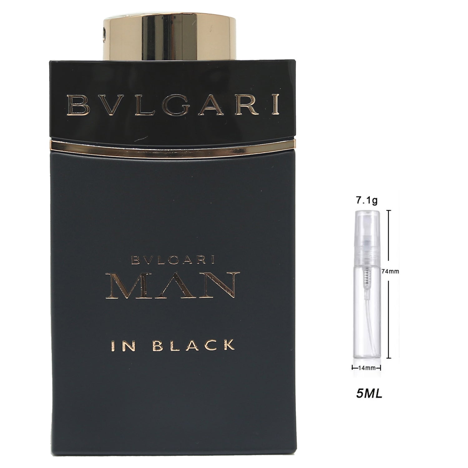 Bvlgari Man in Black Eau de Parfum Sample for Him