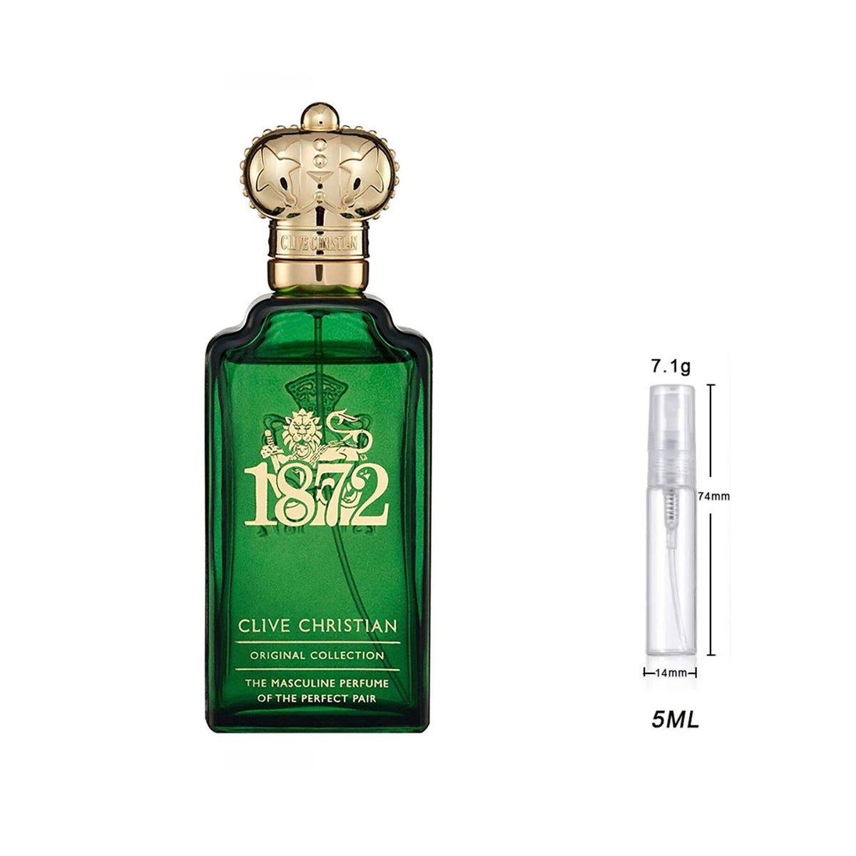 Clive Christian 1872 Men Parfum Sample for Him