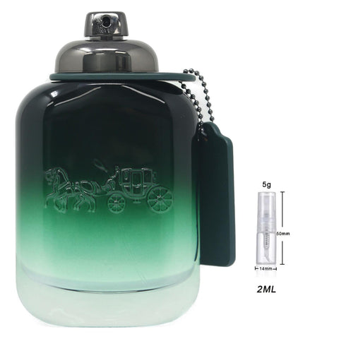 Coach Green Eau de Toilette Sample for Him