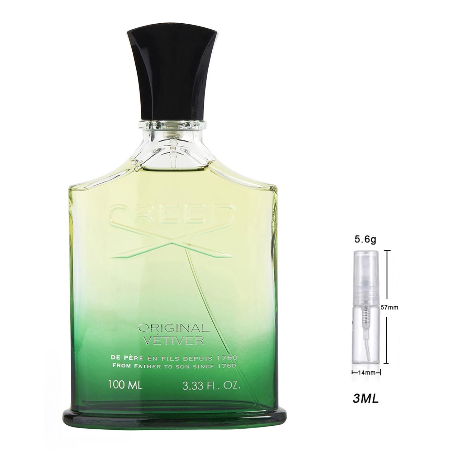 Creed Original Vetiver Eau de Parfum Sample for Everyone