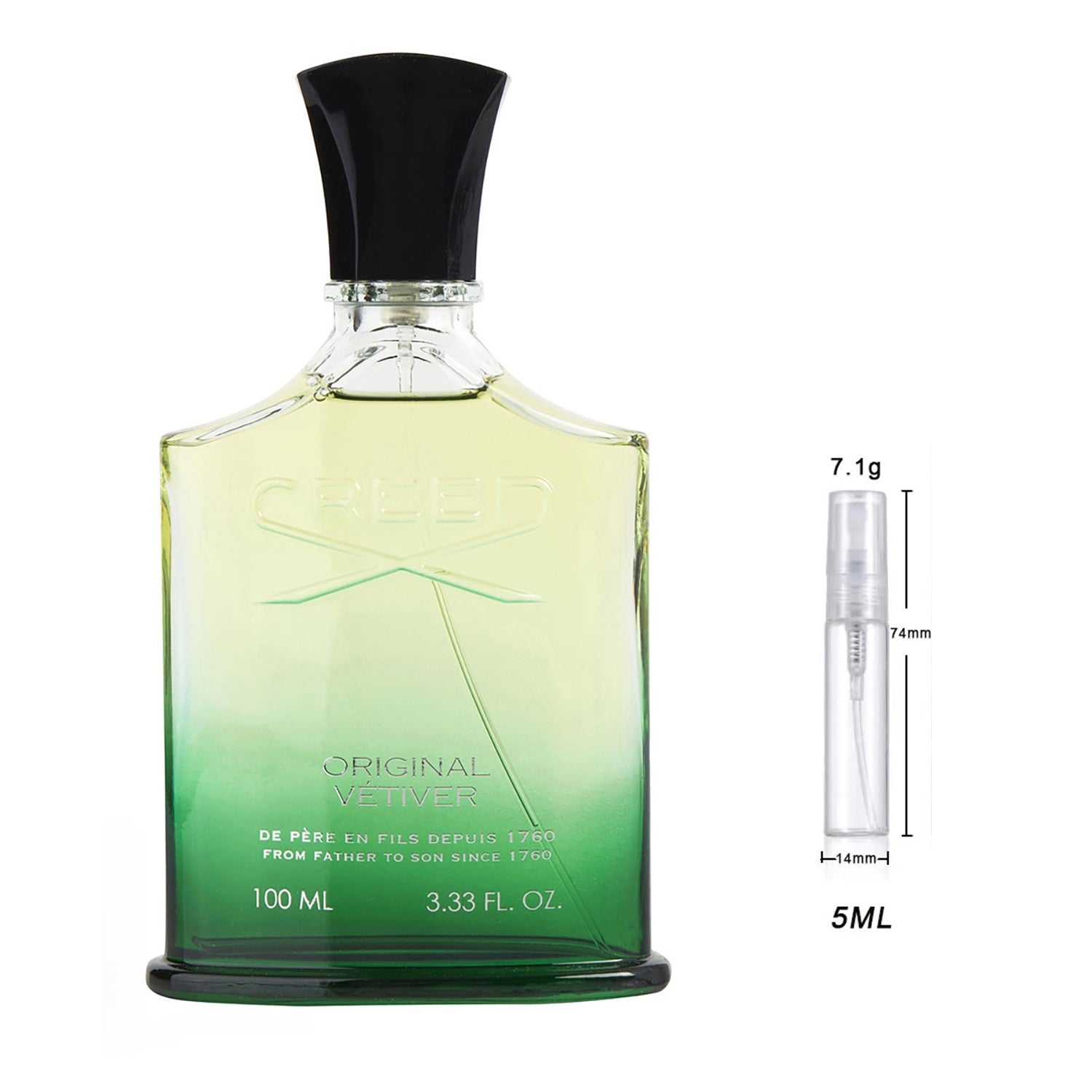 Creed Original Vetiver Eau de Parfum Sample for Everyone