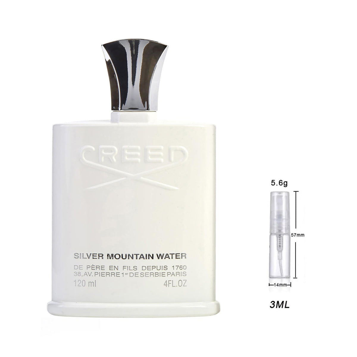 Creed Silver Mountain Water Eau de Parfum Sample for Everyone