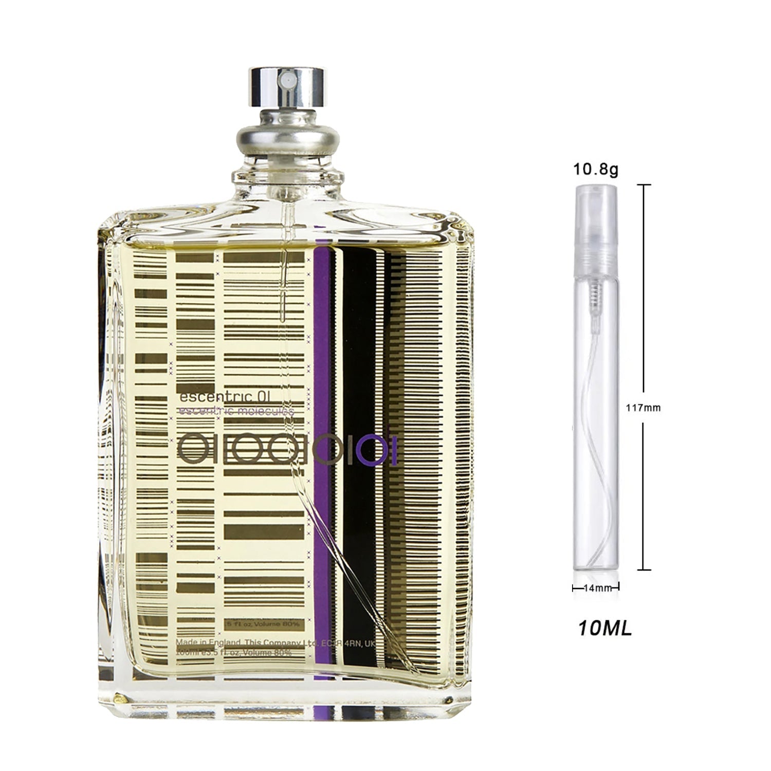Escentric Molecules Escentric 01 Eau de Toilette Sample for Everyone