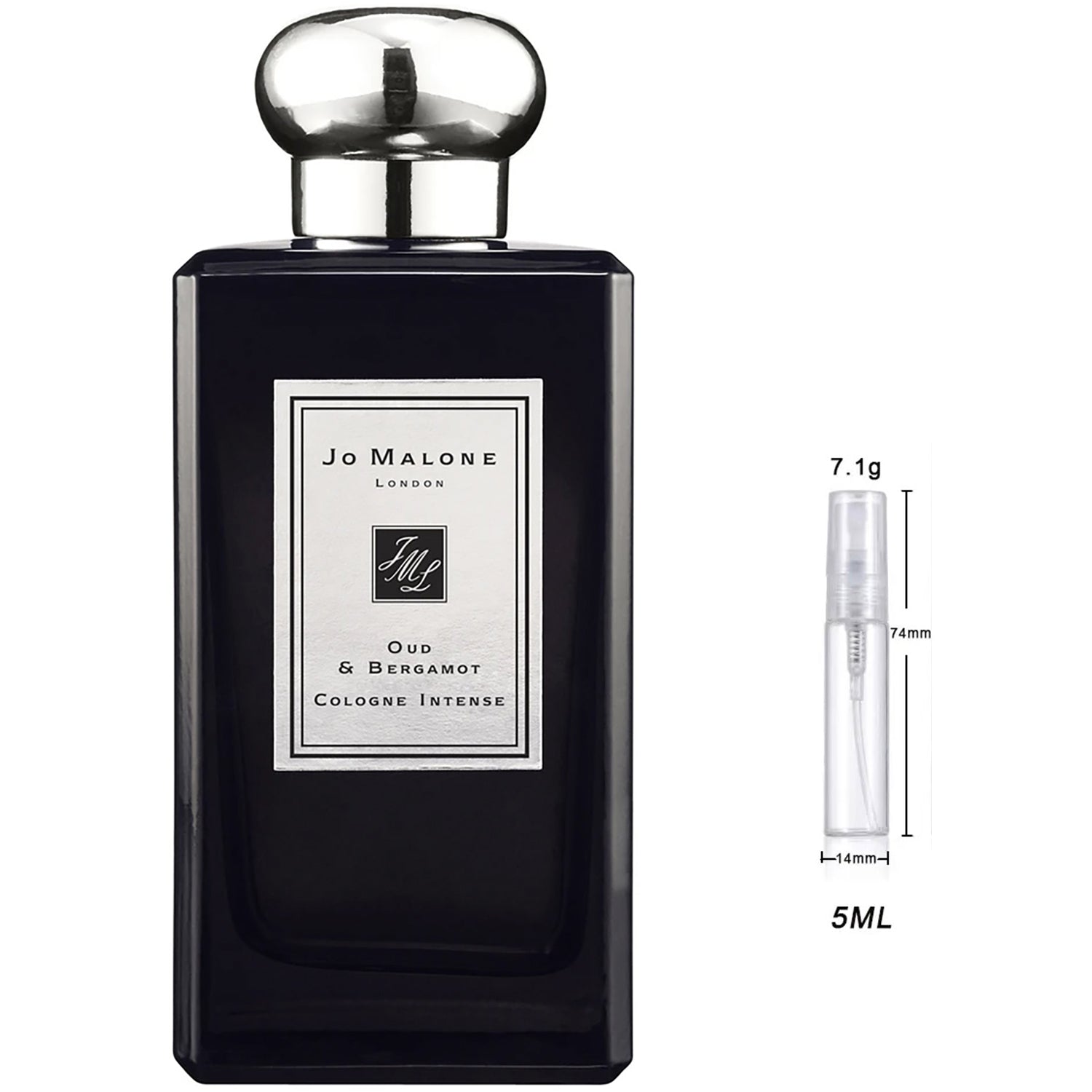 Jo Malone Oud & Bergamot Cologne Intense Sample for Everyone