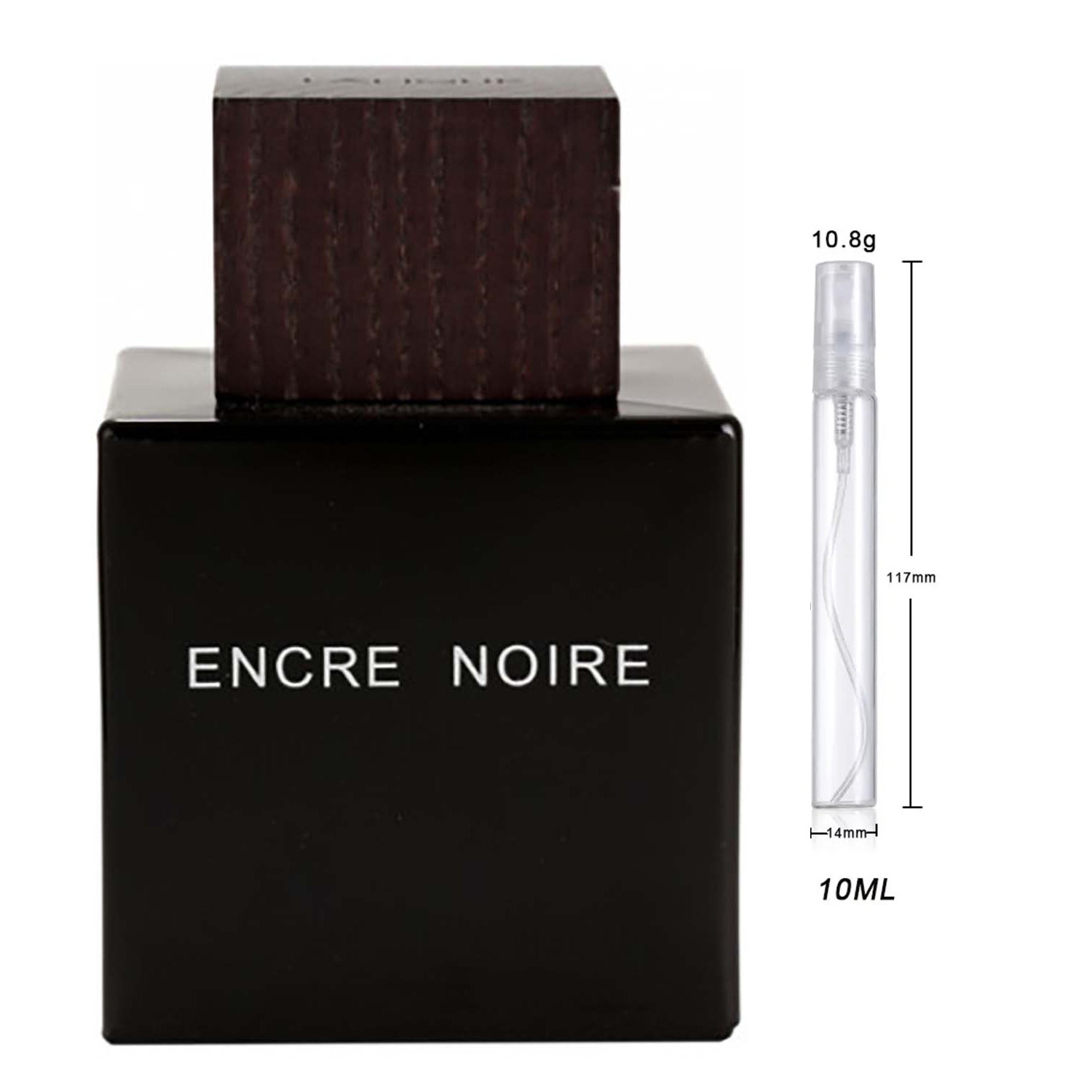 Lalique Encre Noire Eau de Toilette Sample for Him