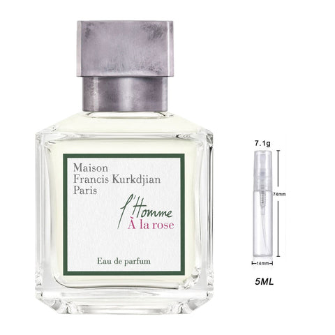Maison Francis Kurkdjian L'Homme A la Rose Eau de Parfum Sample for Him