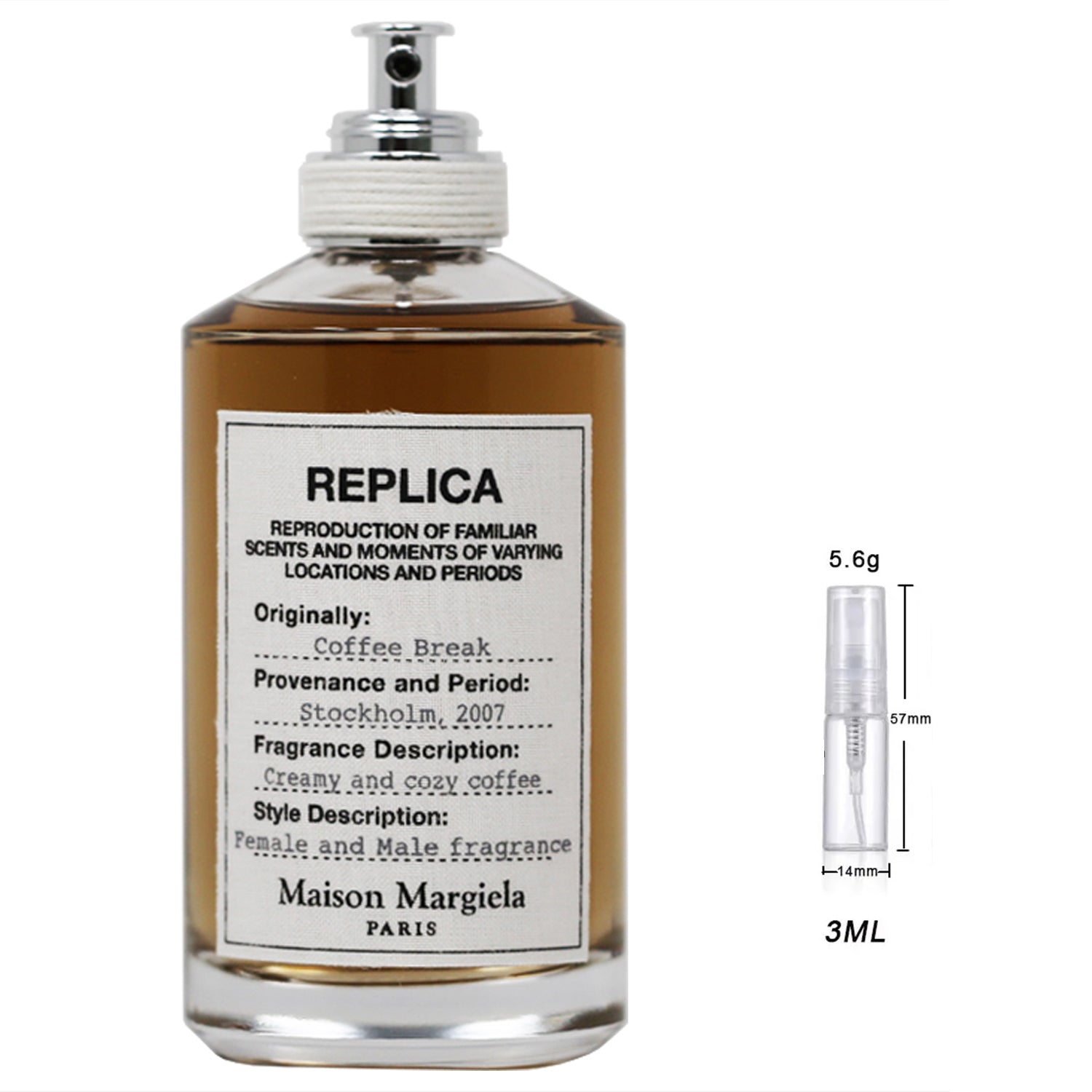 Maison Margiela REPLICA Coffee Break Eau de Toilette Sample for Everyone