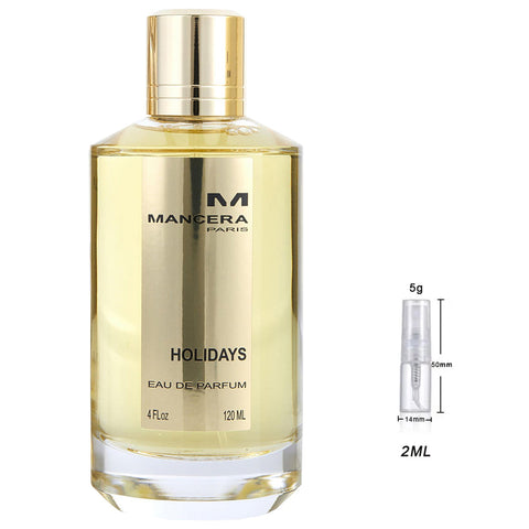 Mancera Holidays Eau de Parfum Sample for Everyone