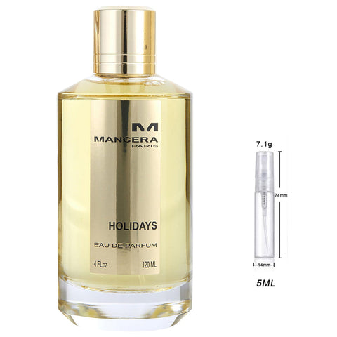 Mancera Holidays Eau de Parfum Sample for Everyone